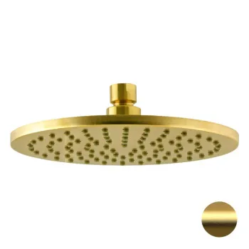 Верхний душ Remer с шарнирным соединением Ø 30см золото брашированное (BG) 359MM30BGX