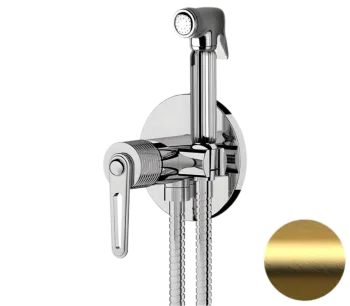 Гигиенический душ Daniel Brooklyn BY645DCZDP золото брашированное