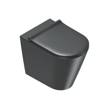 Унитаз напольный Catalano Zero 114550022 черный матовый