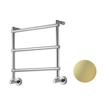 Полотенцесушитель водяной Margaroli Sole 4424703EGN 54x54 золото