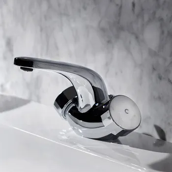 Смеситель для раковины Fima Carlo Frattini Texture Collection F5621HCR click-clack, хром