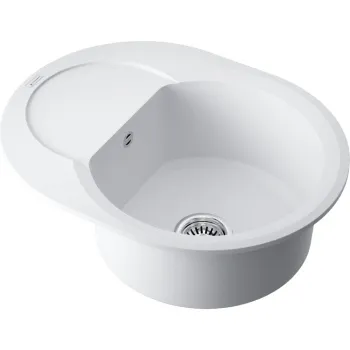 Мойка кухонная Omoikiri Sakaime 60E-WH белая 4993136