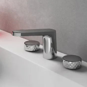 Смеситель для раковины Fima Carlo Frattini Texture Collection F5601HCR click-clack, хром