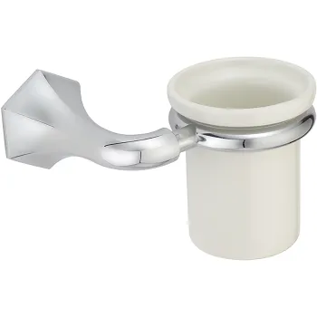 Стакан подвесной Cisal Cherie хром/керамика CE09050021