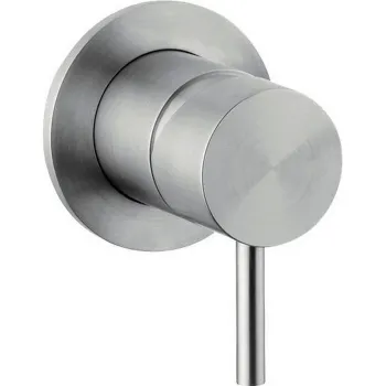 Встраиваемый смеситель для душа Cisal Xion однорычажный, внешняя и внутренняя части в комплекте, нержавеющая сталь XI000304D1