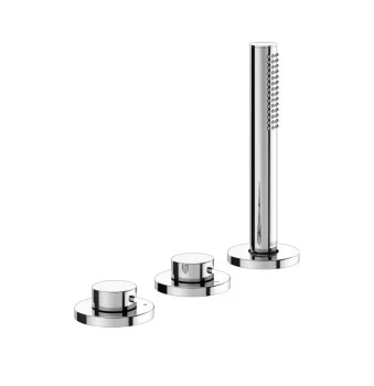 Смеситель для ванны Keuco Edition 400 51530010500 на 3 отверстия, хром