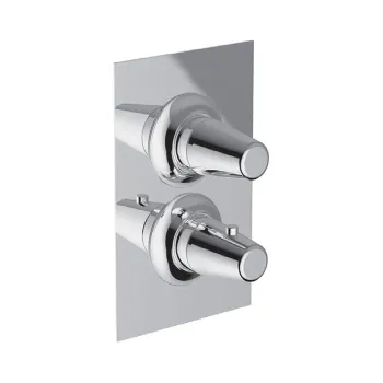Смеситель встраиваемый термостатический для душа Cisal Vita 3 выхода, хром VI0BT03021