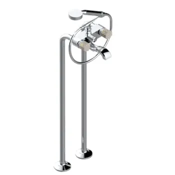 Смеситель для ванны THG Nihal Porcelaine Ivoire U2N-A02-13CS хром