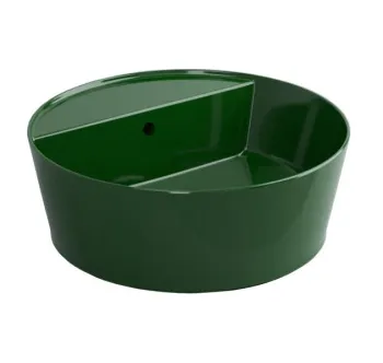 Раковина накладная Cielo Era Handy HALAT45SF AL 45 см зеленый