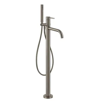 Смеситель для ванны Gessi Emporio Via tortona 24943.149 Finox Brushed Nickel