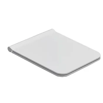 Сиденье для унитазов Globo Incantho INS02/IN001 дюропласт с микролифтом белый петли хром IN020BIcr