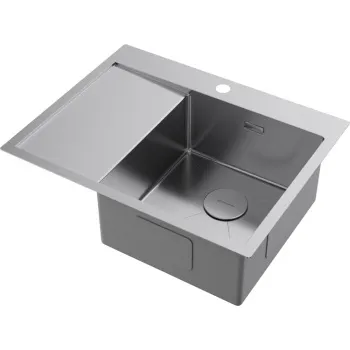 Мойка кухонная Omoikiri Akisame 65-IN-R нержавеющая сталь 4973059