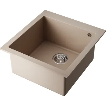 Мойка кухонная Omoikiri Bosen 47-SA бежевая 4993588