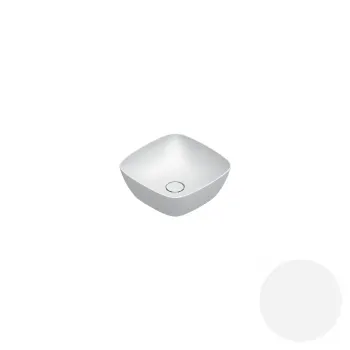 Раковина 40×40 h14 Catalano Alvea накладная Bianco satinato 0622400021