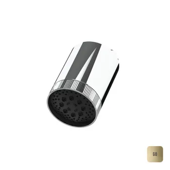 Верхний душ Almar 102, 3 режима, с настенным держателем, золото pvd E044286.GO