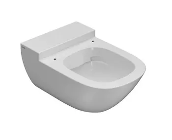 Унитаз подвесной Globo Stockholm Унитаз подвесной размер 58 см безободковый крепление в комплекте цвет bi LAS04BI