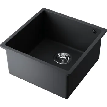 Мойка кухонная Omoikiri Bosen 44-U-BL черная 4993595