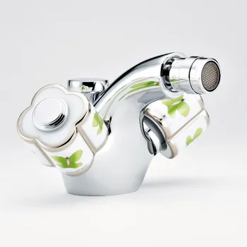 Смеситель для биде THG Capucine Vert Decor Platine A7E-A02-3202 хром