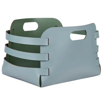 Корзина ADJ Riga 27x36xH25, небесный/эвкалипт 9687.50/60