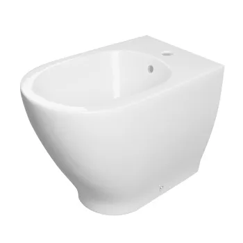 Биде напольное Kerasan Aquatech c 1отв под смеситель, белый 372201*1