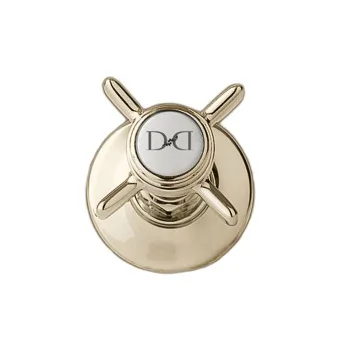 Кран запорный Devon&Devon Coventry золото MARD78