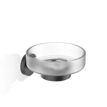 Мыльница подвесная Decor Walther Basic 530760 черный матовый