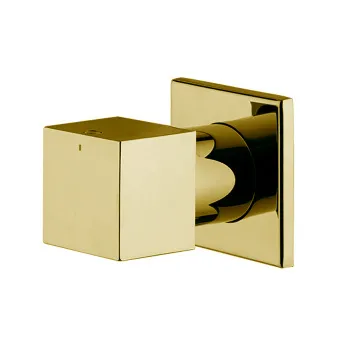 Переключатель поток Fima Carlo Frattini Zeta на 2 источника, золото F3963N2OR