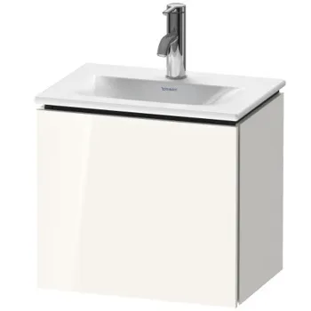Duravit L-Cube Тумба подвесная под раковину # 073345, 1 дверца, петли справа, 400x440x311мм, цвет White High Gloss