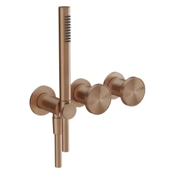 Смеситель для ванны Gessi Origini 66036.708 Copper Brushed PVD