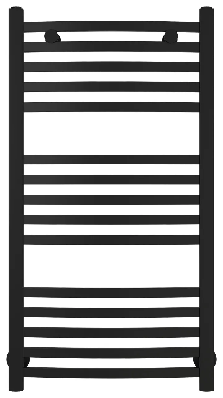 Полотенцесушитель водяной Сунержа Аркус 800х400 31-0251-8040 матовый черный