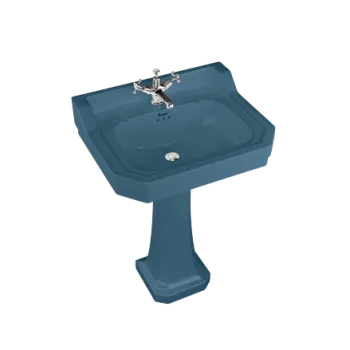 Подвесная раковина Burlington Bespoke/Colours B5 1TH BLUE синий