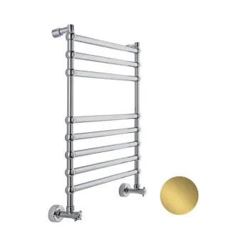 Полотенцесушитель водяной Margaroli Sole 464TS4708BGN 76X52.5 золото