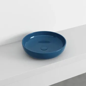 Раковина накладная Cielo Shui SHBA45 OL 45 см синий