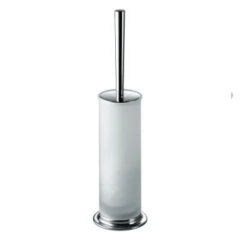 Туалетный ерш Colombo Link напольный, хром/матовое стекло B2406.CR-VAN