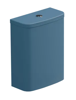 бачок для напольного унитаза с механизмом смыва GSG Ceramic Design Like LKCIMBL027 + ACS82 Denim Matt