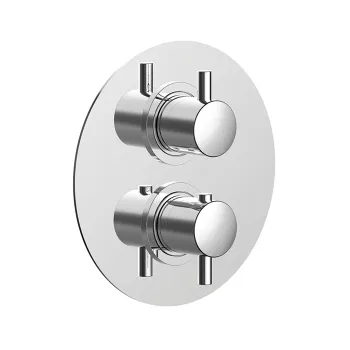 Cмеситель для душа Cisal Less New термостат, 3 положения, хром LN01820021