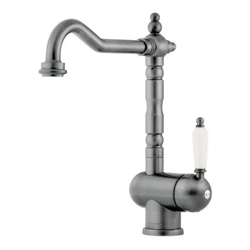 Смеситель для кухни Omoikiri Kyoto 2 plus SI античное серебро 4994352