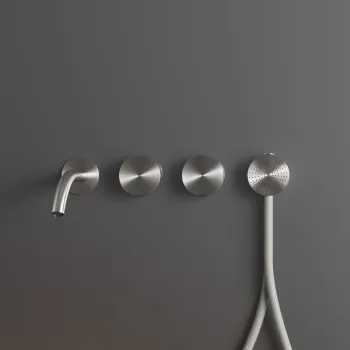 Смеситель для ванны CЕА Design Giotto Plus GIO 84 SG S сталь