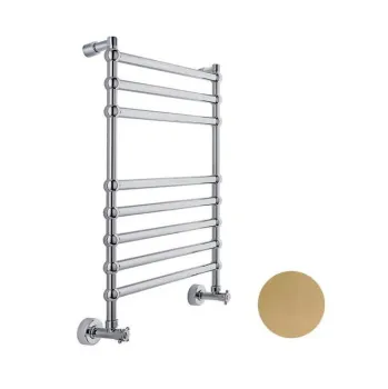 Полотенцесушитель водяной Margaroli Sole 464TS4708MG 76X52.5 золото