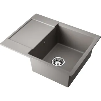 Мойка кухонная Omoikiri Daisen 65T-GR Leningrad grey 4993583