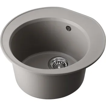 Мойка кухонная Omoikiri Miya 50R-GR leningrad grey 4993582