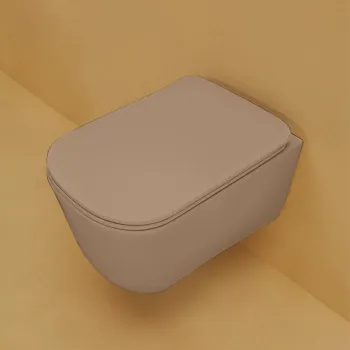 Унитаз подвесной Kerasan Tribeca 55 511488 Bruno matt