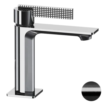 Смеситель для раковины Daniel Club ANC606NFZ черный брашированный хром