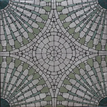 Керамогранит Mainzu Carino Menta Mosaico 20x20 см PT03811