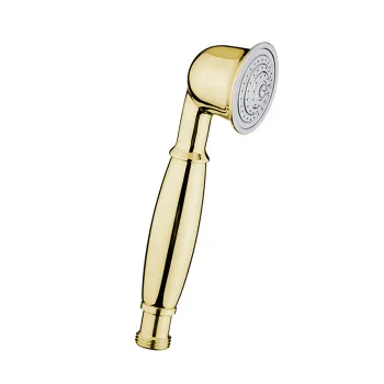 Ручной душ из латуни Fima Carlo Frattini Wellness золото F2049OR