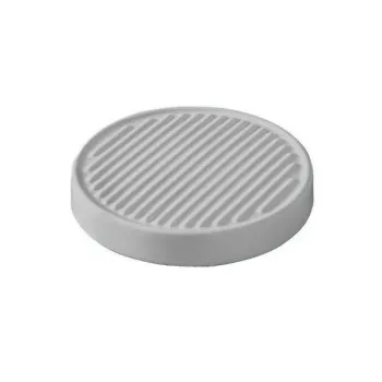 Мыльница Artceram Cartesio 22, настольная, керамическая, серый глянцевый CAC002 34 00