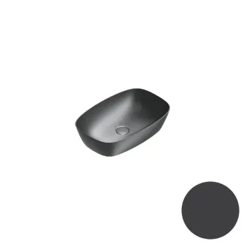 Раковина 60×40 h14 Catalano Alvea накладная Nero satinato 0622600022