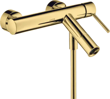 Axor Starck Смеситель для ванны , настенный, цвет: полированное золото 10411990