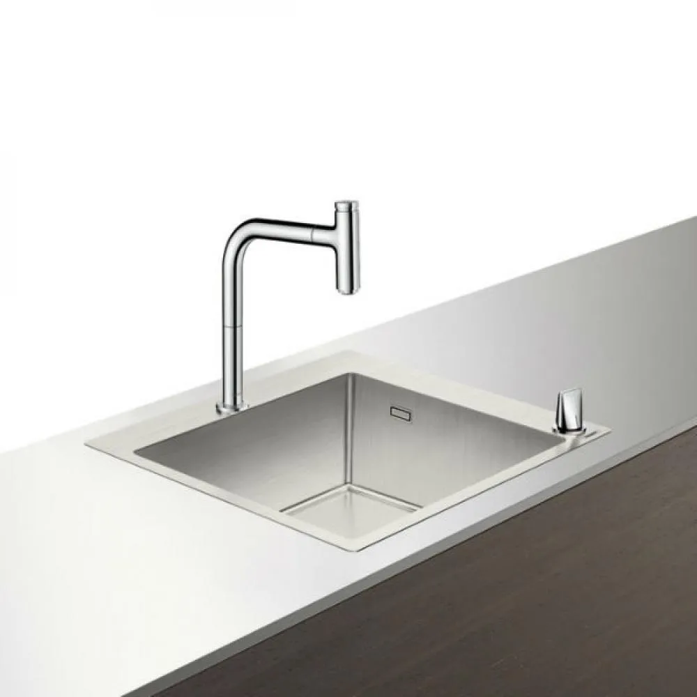 Кухонная комбинация 450, Hansgrohe C71, цвет-хром