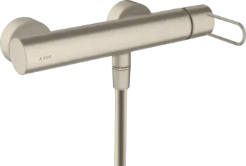 Axor Uno Смеситель для душа, однорычажный, настенный, цвет: шлифованный никель 38621820